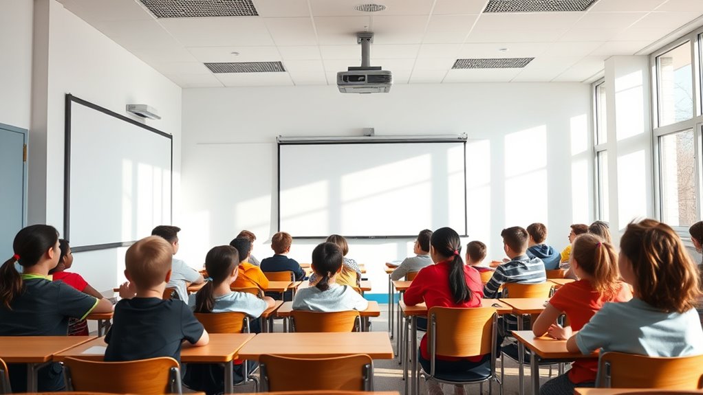 top classroom short throw projectors