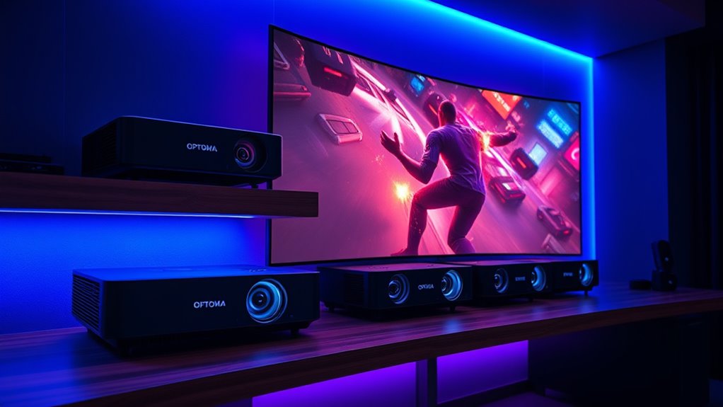 top gaming optoma projectors