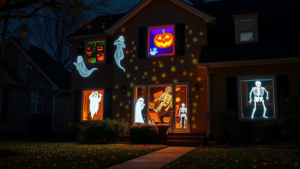 top halloween window projectors