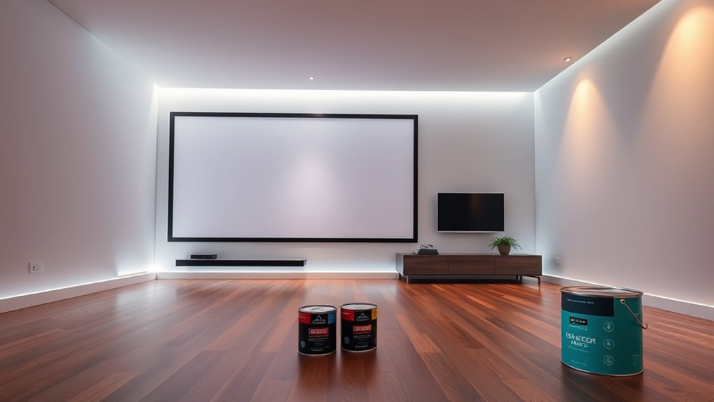 top hd projector screen paints