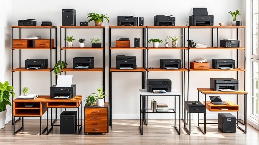 top home printer stand options