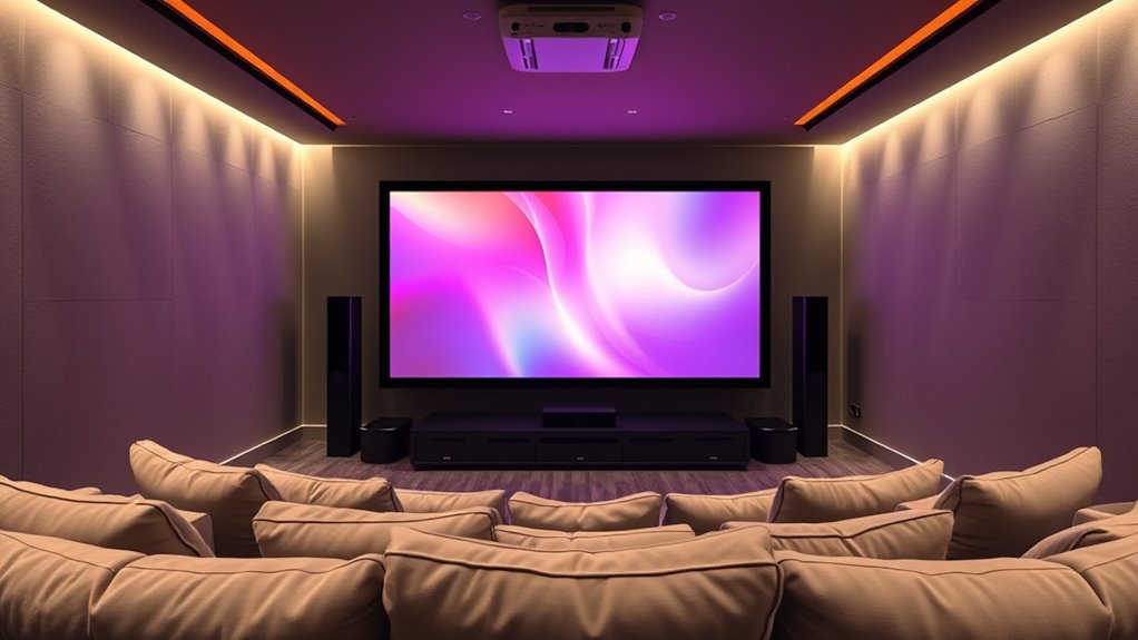 top home theater screens