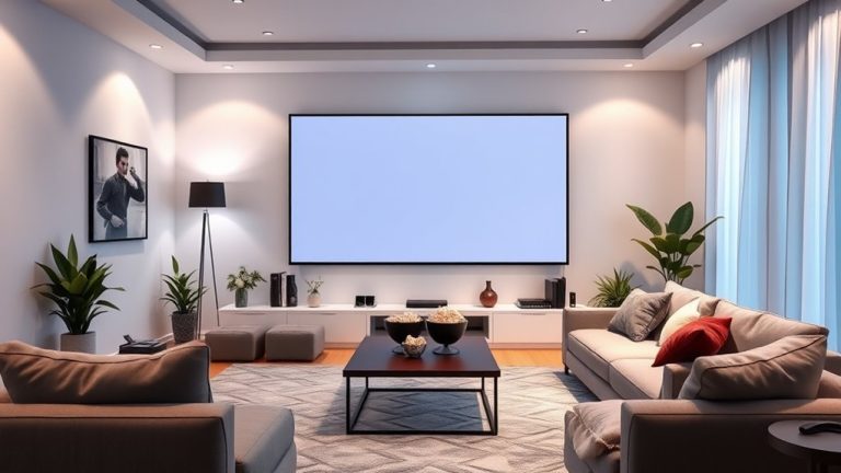 top indoor movie screen options