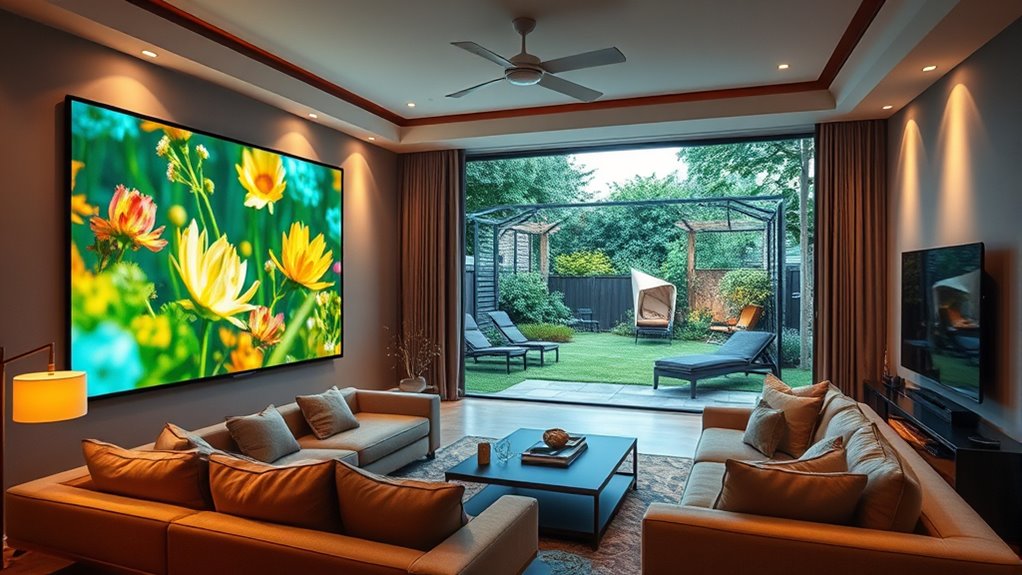 top indoor outdoor projector screens