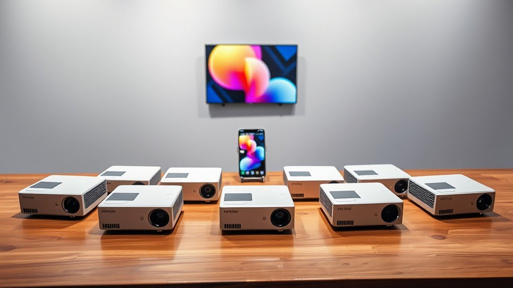 top iphone mobile projectors