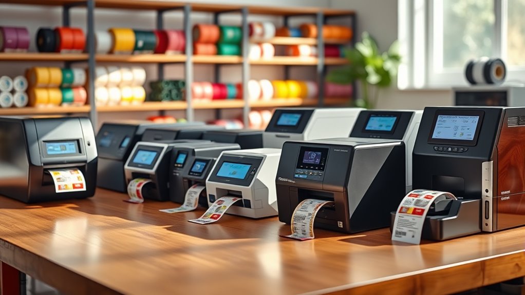 top label printer picks