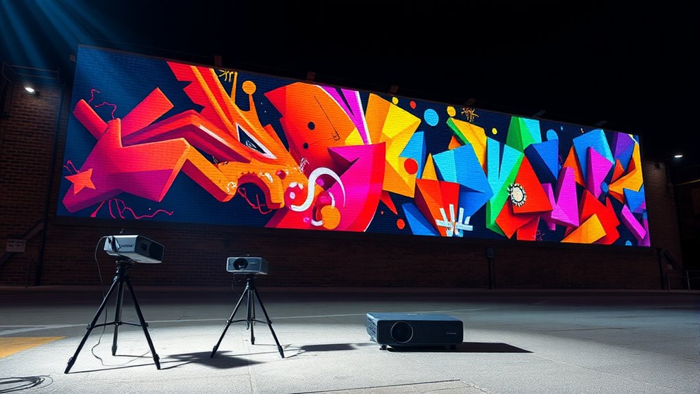 top large mural projectors