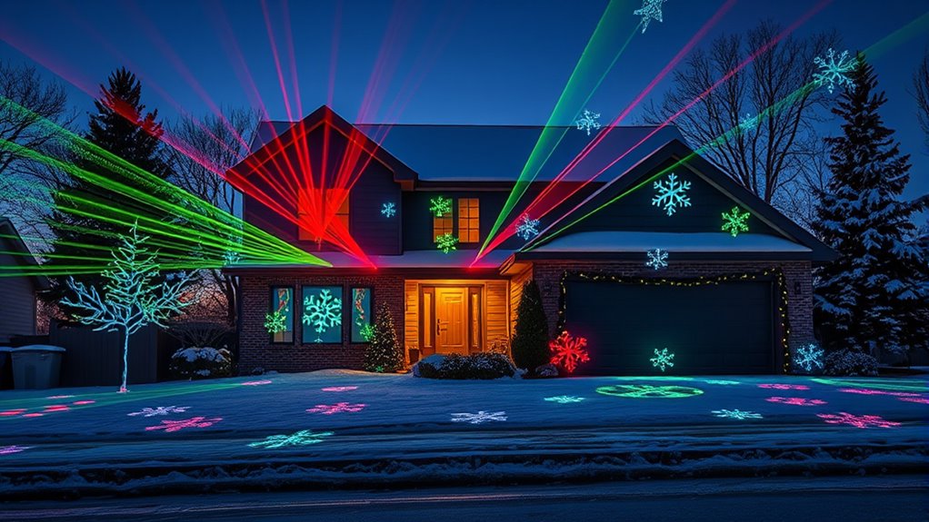 top laser christmas light displays