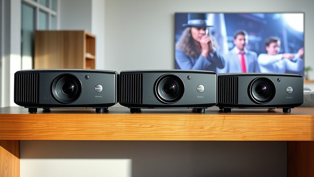 top long throw projectors