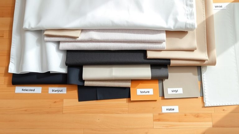 top materials for diy screens