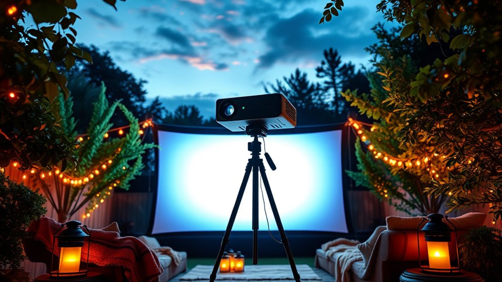top outdoor 4k projectors