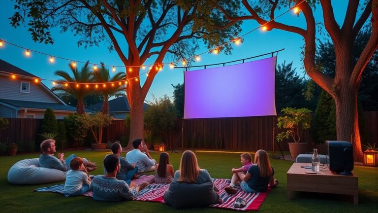 top outdoor cinema projectors