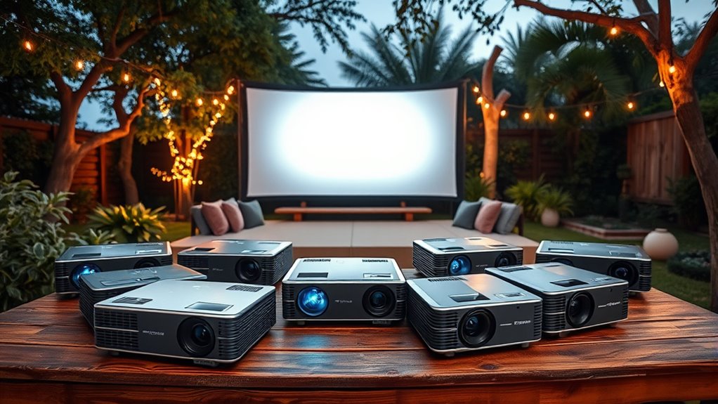 top outdoor daylight projectors