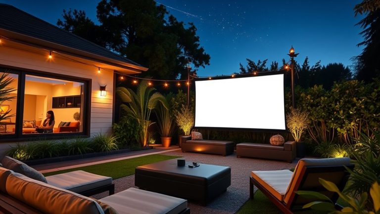 top outdoor smart projectors