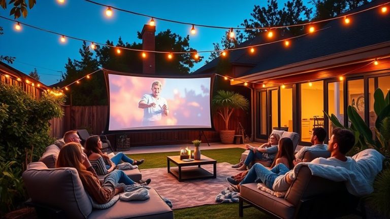 top outdoor wifi projectors