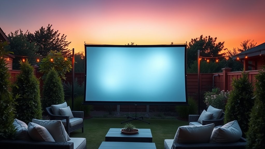 top portable outdoor screens