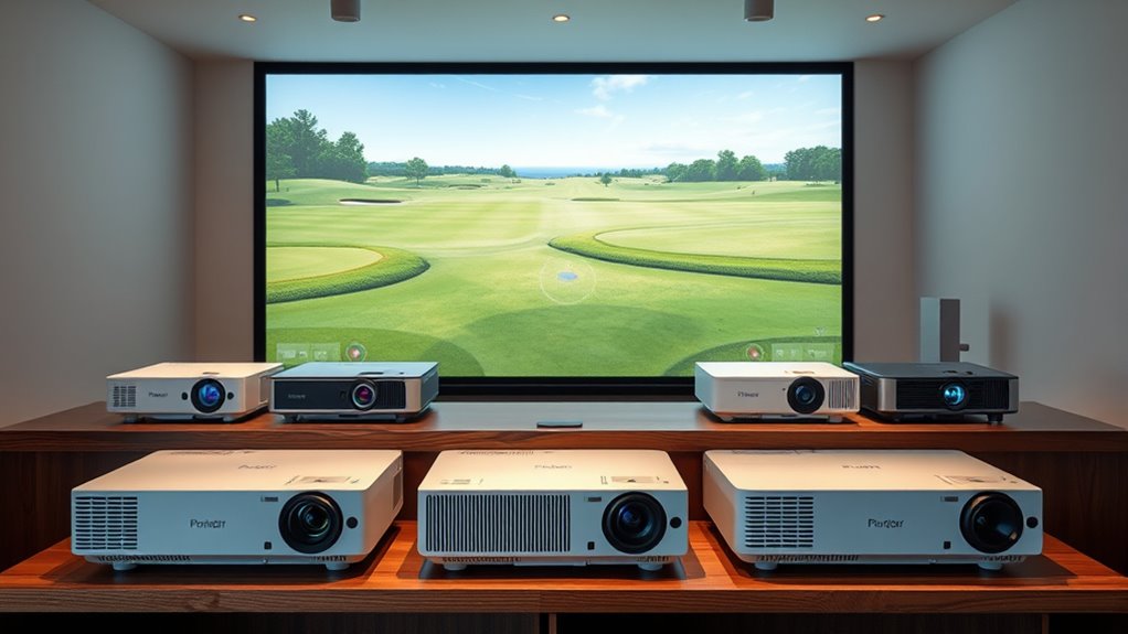top projector brands for golf