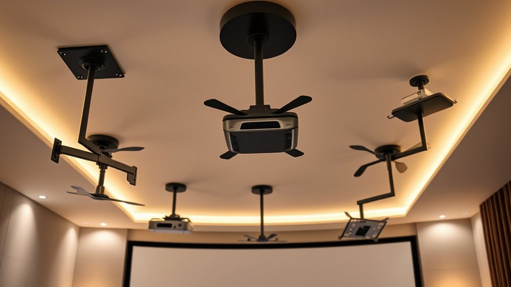 top projector ceiling mounts