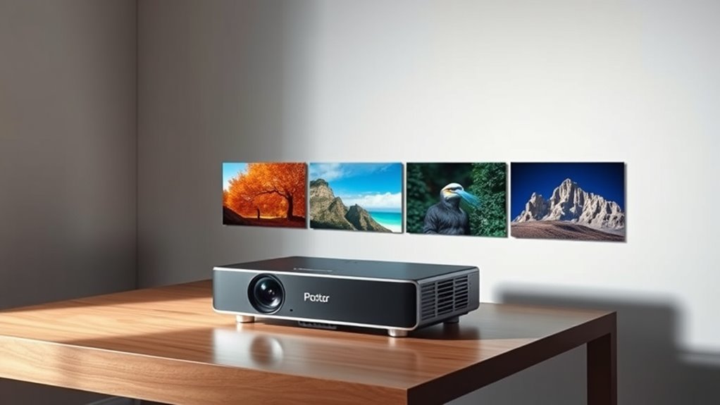 top projector picture settings