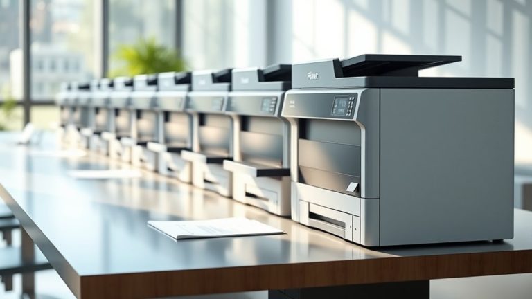top rear tray printers
