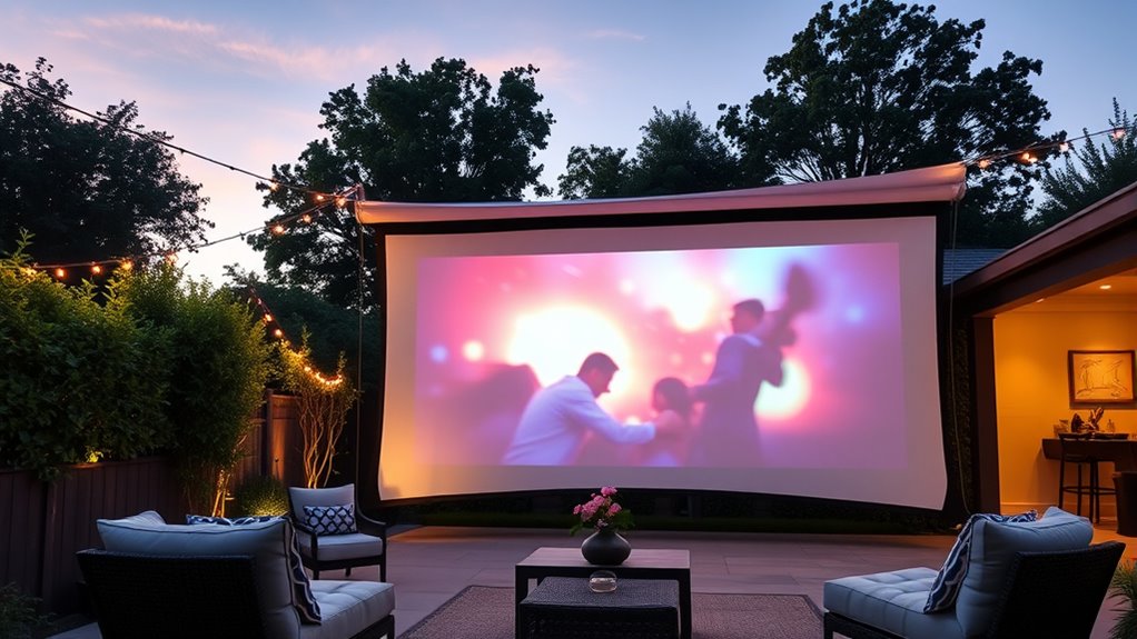 top retractable outdoor screens