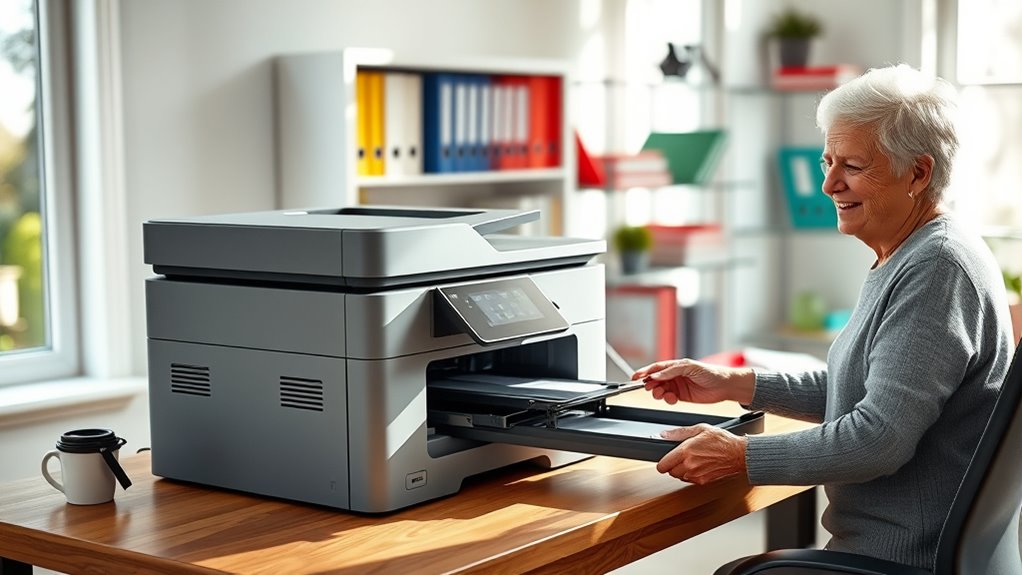 top senior friendly printer copiers
