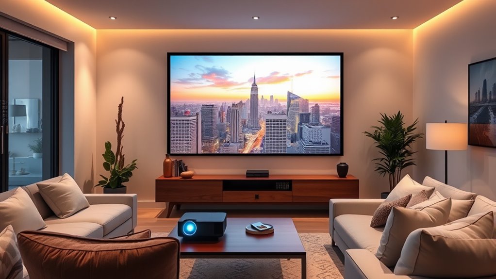 top short range 4k projectors
