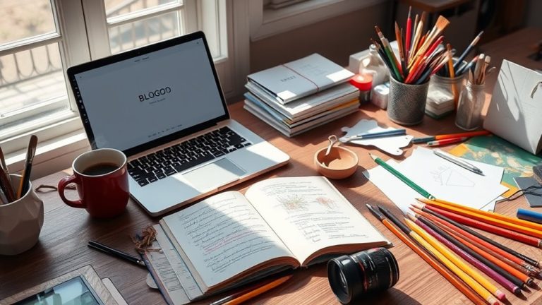 begin art blogging confidently