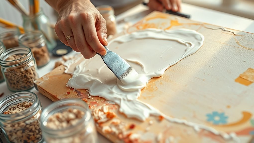 create textured art easily