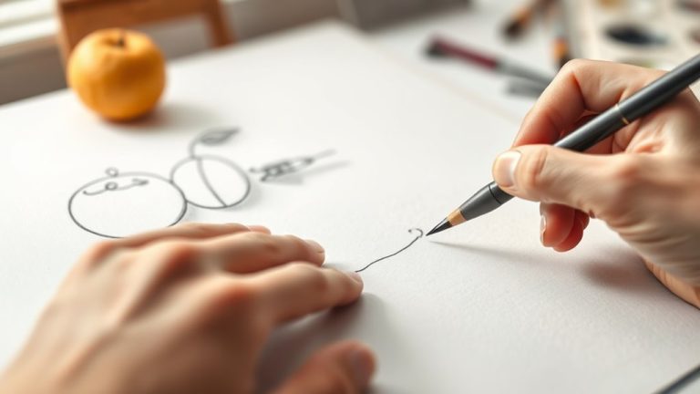outline defining object shape