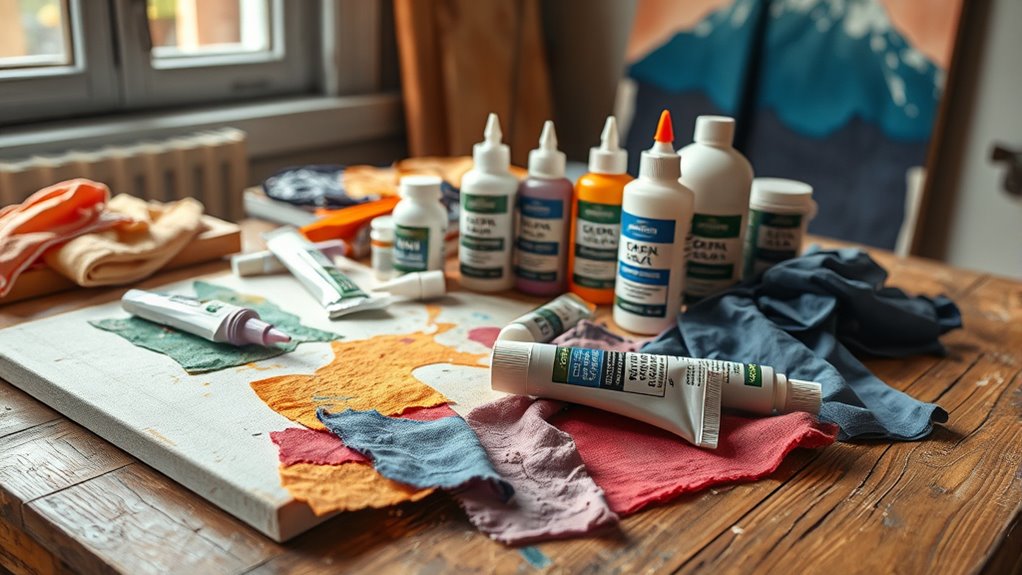 strong fabric canvas adhesives