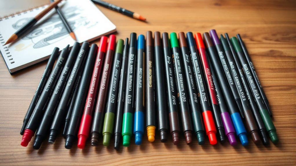 top artist recommended marker collections
