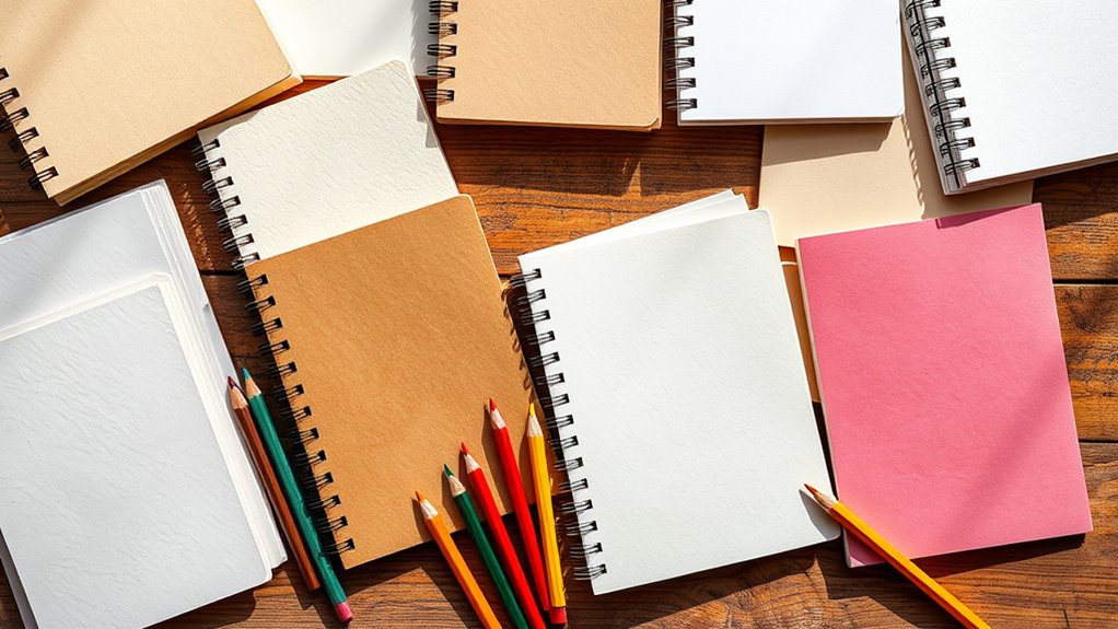 top colored pencil paper