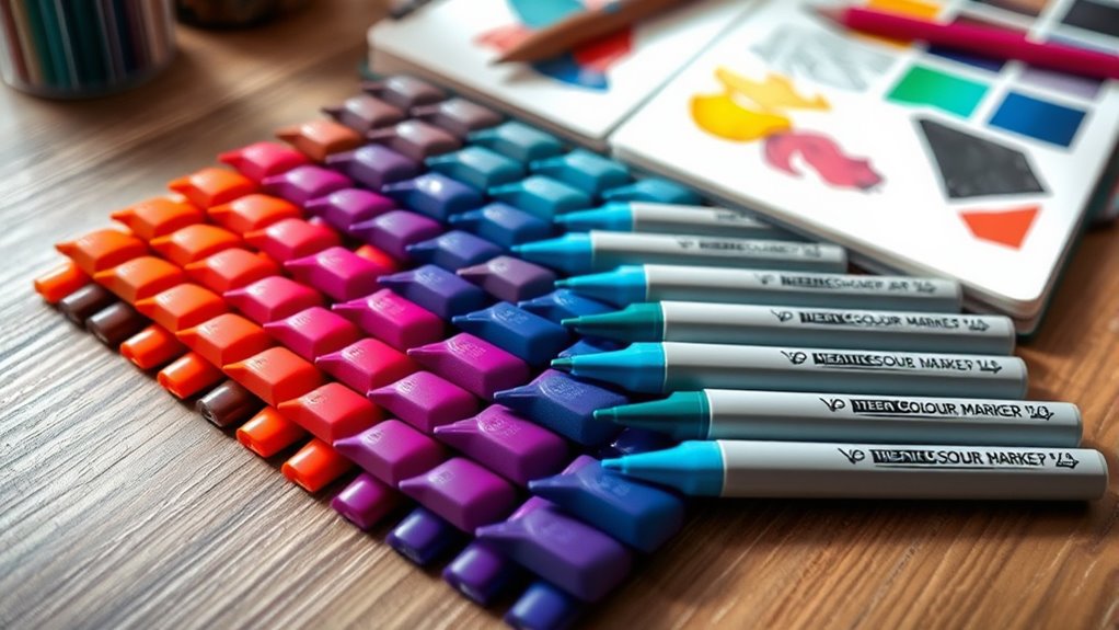 top coloring markers for artists