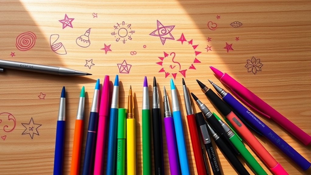 top doodling pen selections