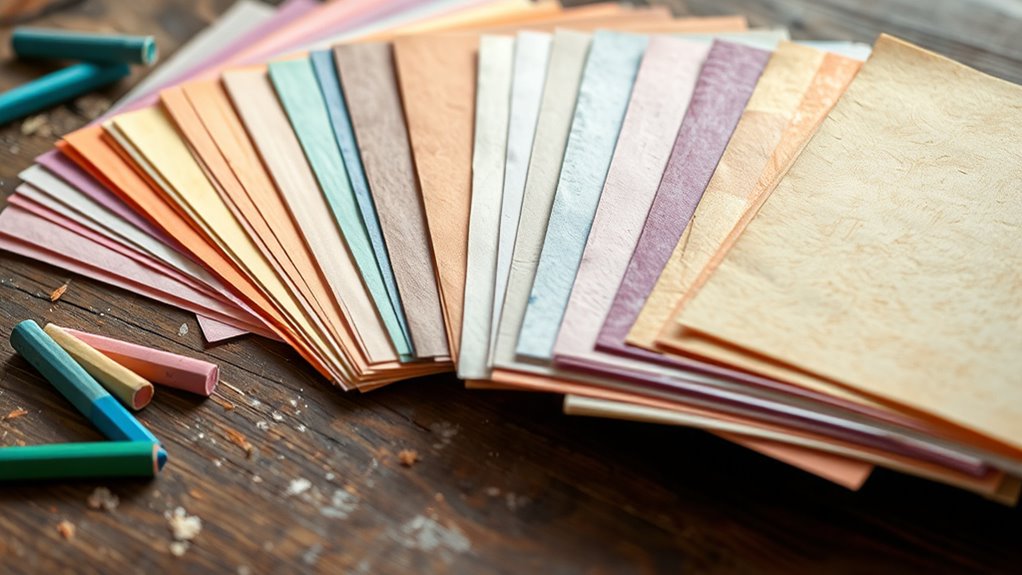 top oil pastel papers