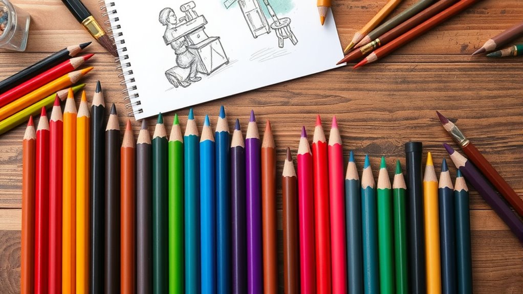 top pencil color sets