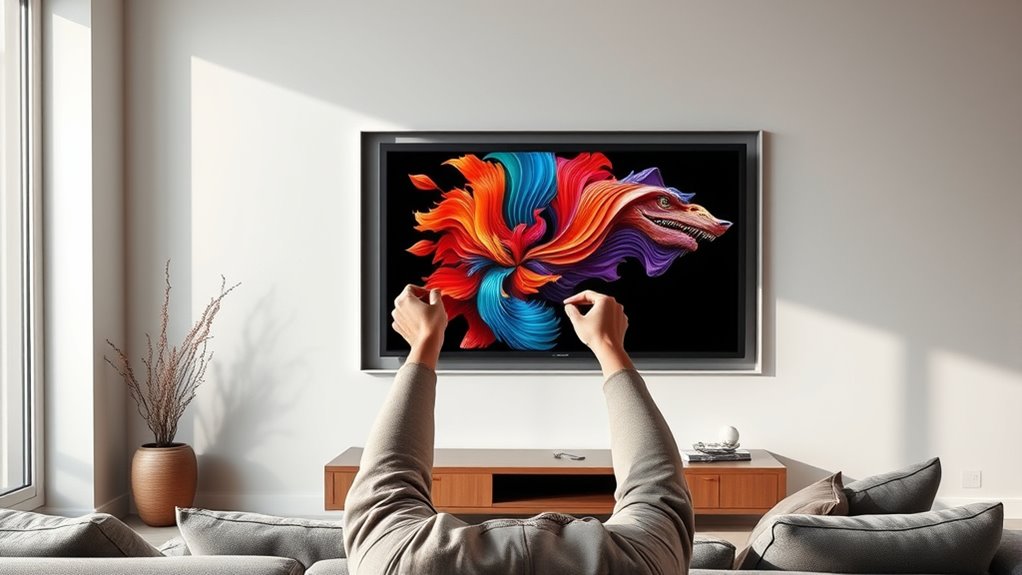 adding art to frame tv