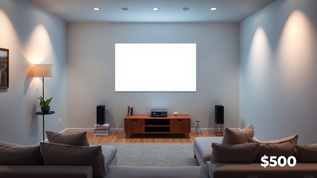 affordable 4k home projectors