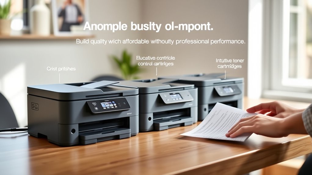 affordable efficient printing features