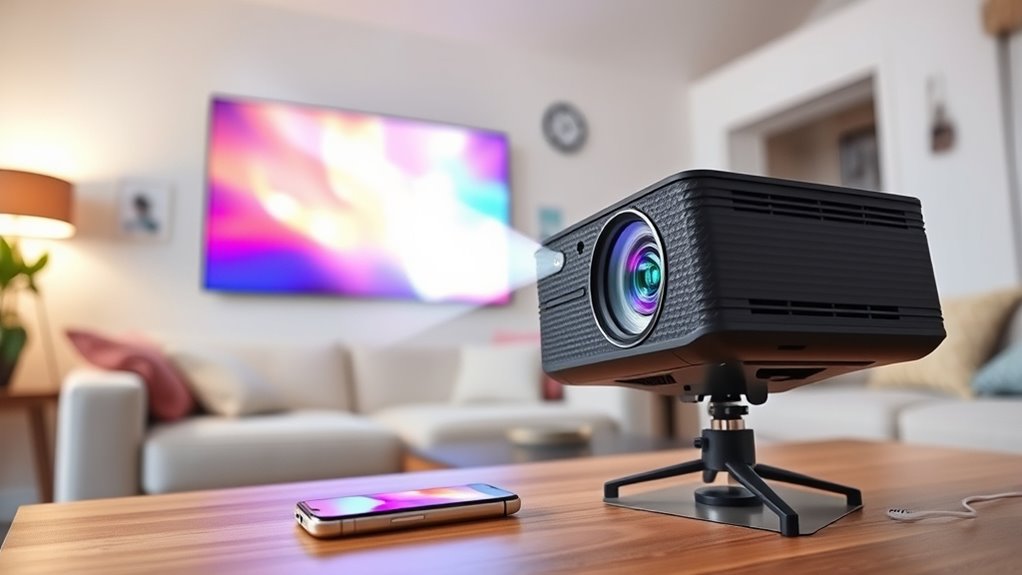 affordable portable high quality projectors