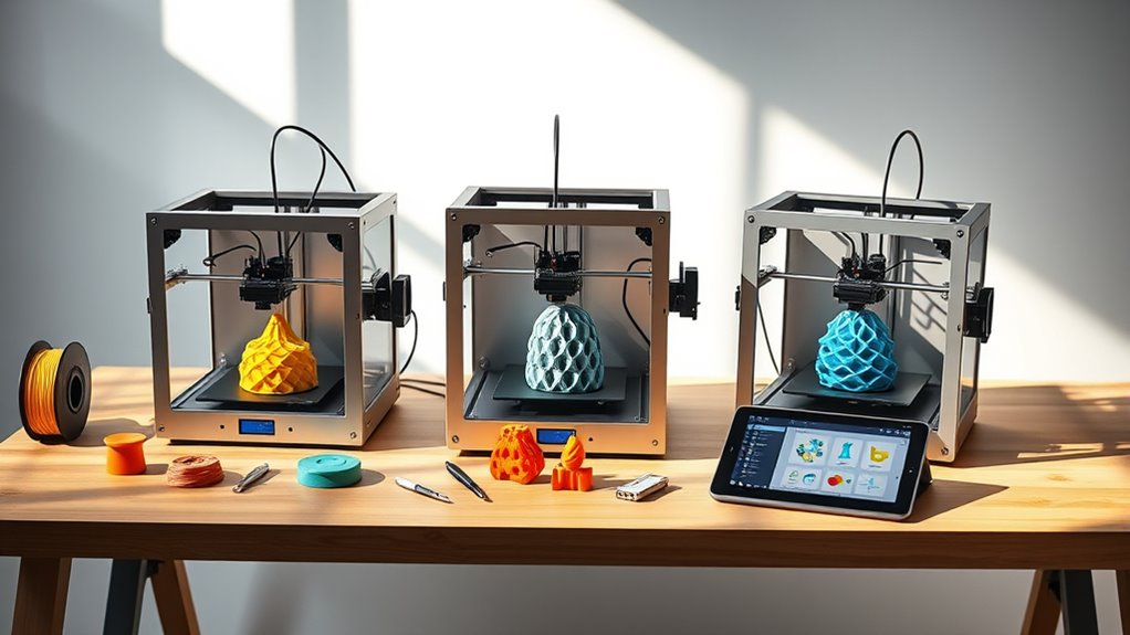 affordable versatile user friendly 3d printers