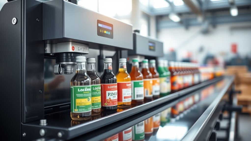 bottle label printer features