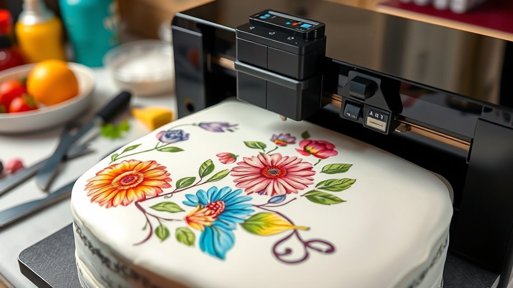 cake printer compatibility and safety