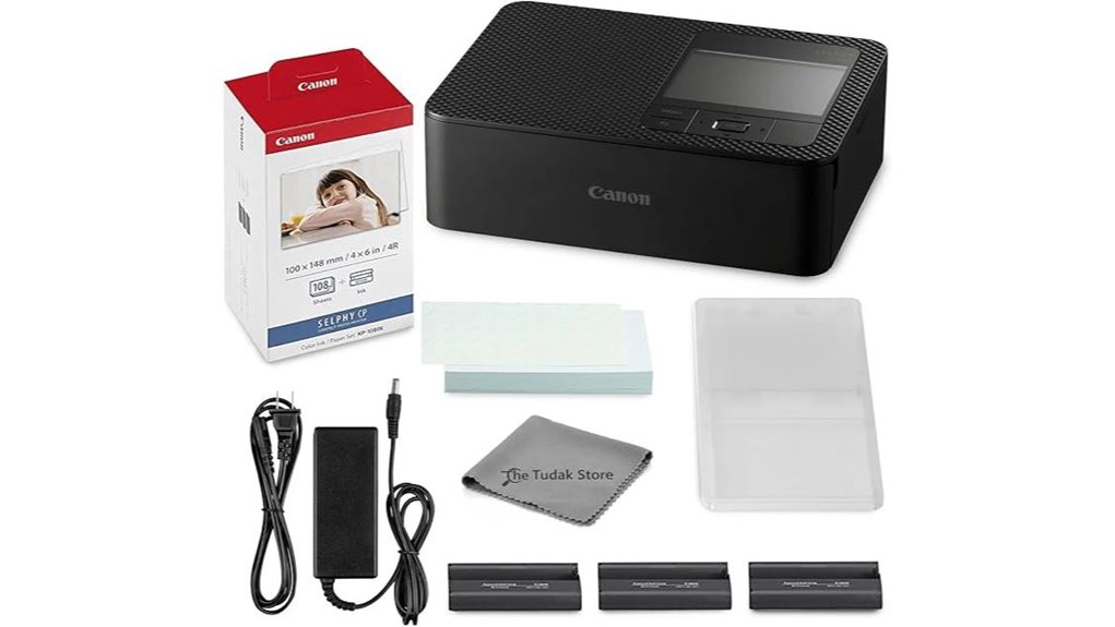 canon selphy cp1500 bundle