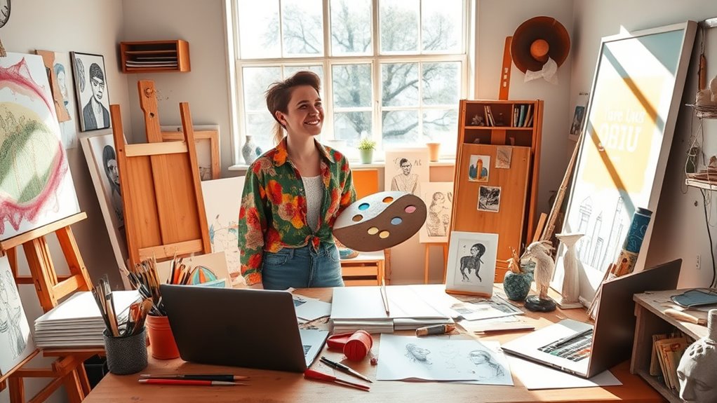 career options for artists