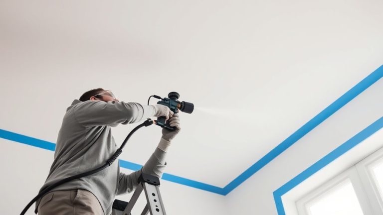 ceiling sprayer painting tips