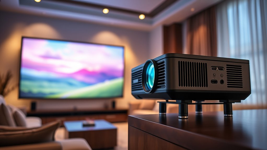 choose bright clear projector