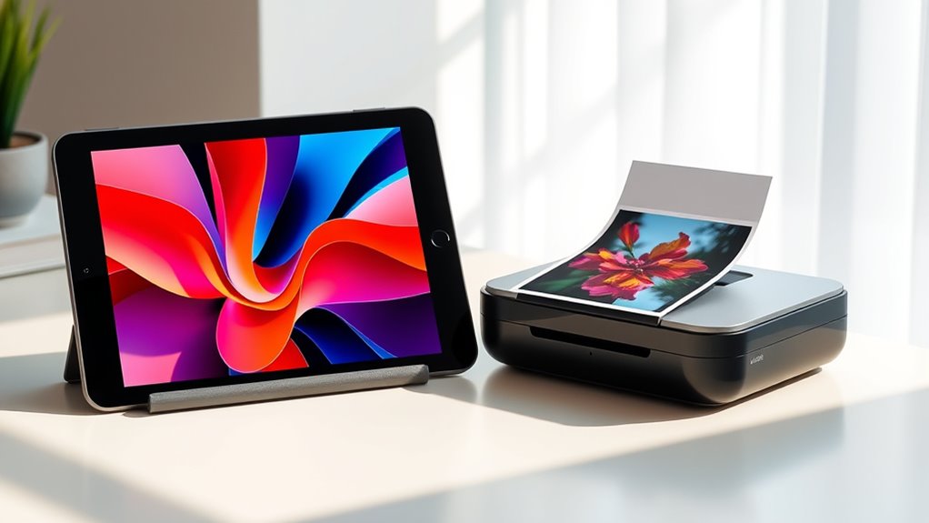 choose compatible portable printer