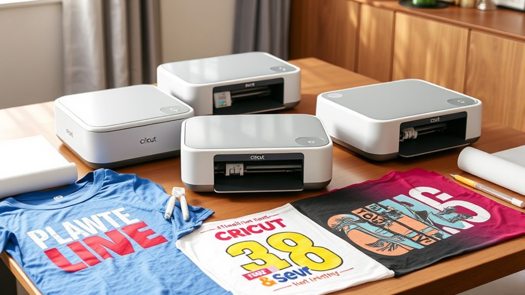 choose cricut shirt printer